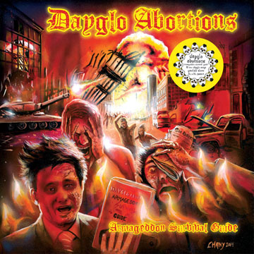 DAYGLO ABORTIONS "Armageddon Survival Guide" LP (Unrest)